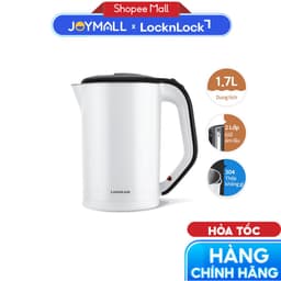 Ấm đun siêu tốc LocknLock tự động ngắt EJK738WHT 1.7L Màu Trắng, Hàng chính hãng - JoyMall 1