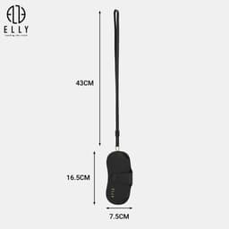 [Tặng hộp 20.10] Túi đựng mắt kính ELLY EL419 da tổng hợp nhỏ gọn thời trang 4