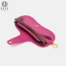 [Tặng hộp 20.10] Túi đựng mắt kính ELLY EL419 da tổng hợp nhỏ gọn thời trang 8