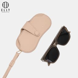 [Tặng hộp 20.10] Túi đựng mắt kính ELLY EL419 da tổng hợp nhỏ gọn thời trang 6