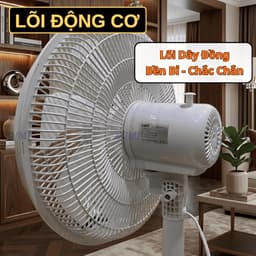 Quạt Cây Đứng 7 Cánh PIP389, Quạt Điện Tử Thông Minh 8 Chế Độ Gió Điều Khiển Từ Xa, Hẹn Giờ 24H 6