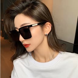 Kính râm mát thời trang nam nữ NARO EYEWEAR  gọng nhựa vuông chống tia UV phong cách Hàn Quốc 2221 4