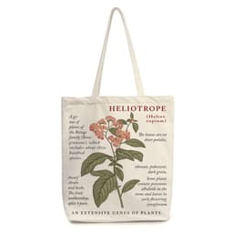 Túi vải đeo vai họa tiết hoa xinh xắn - túi tote canvas có khóa kéo thời trang dễ thương tota0313 7