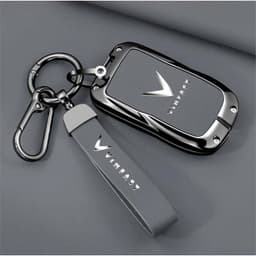 Vỏ Bọc Bảo Vệ Chìa Khóa Ô Tô Vinfast VF6 VF7 VF8 VF9 Chất Liệu Hợp Kim Cao Cấp Bảo Vệ Chìa Khóa Bảo Vệ Ốp Khoá 1