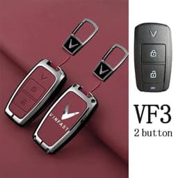 Vỏ Bọc Bảo Vệ Chìa Khóa Ô Tô Vinfast VF3 Chất Liệu Hợp Kim Cao Cấp Bảo Vệ Chìa Khóa Bảo Vệ Ốp Khoá 4