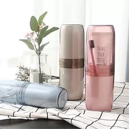 Cốc Đựng Bàn Chải 4in1 Tiện Lợi, Thích Hợp Đi Du Lịch 9