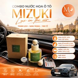Nước Hoa Ô Tô Mùi Cà Phê Rang Xay Mizuki Aroma - Tinh dầu thơm xe - Nước Hoa Xe Hơi 6