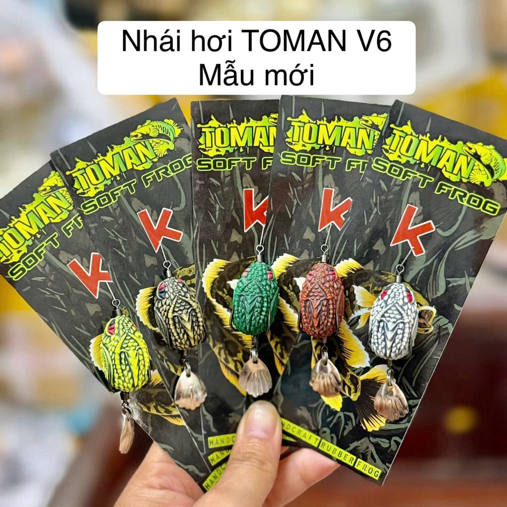 Nhái hơi thái lan TOMAN V6 mẫu mới đi nổi