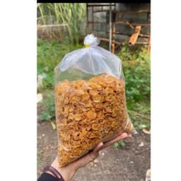 Hành Phi Thơm có tráng bột, Túi 500g 1Kg dùng với bánh tráng ,bánh cuốn ,xôi..vv… phù hợp cho các món ăn gia đình Việt 1