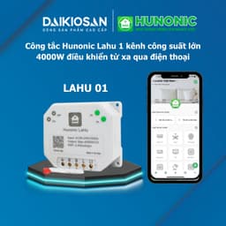 Công Tắc Wifi Thông Minh Hunonic Lahu 1 Kênh / 2 Kênh / 4 Kênh Điều Khiển Từ Xa Qua Điện Thoại 2