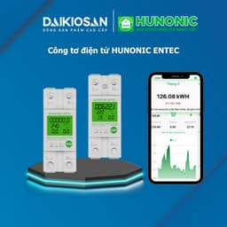 Công Tơ Điện Tử Hunonic Entec Wifi chống giật, đo điện năng tiêu thụ đóng ngắt từ xa qua APP 7