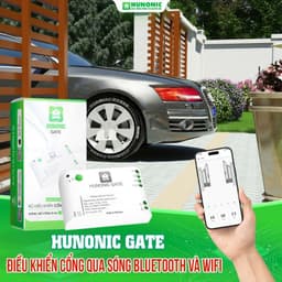 Bộ điều khiển cổng tự động HUNONIC GATE| Điều khiển cổng tự động từ xa qua điện thoại 2