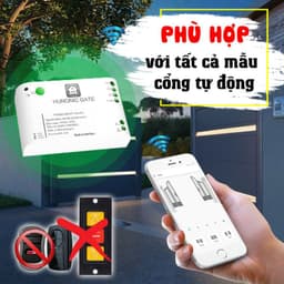 Bộ điều khiển cổng tự động HUNONIC GATE| Điều khiển cổng tự động từ xa qua điện thoại 3