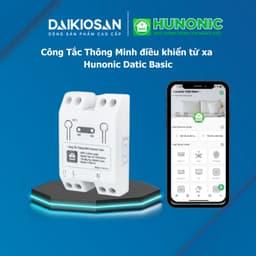 Công tắc wifi thông minh Hunonic Datic Basic 500W điều khiển từ xa qua điện thoại, hẹn giờ tự động 4