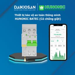 Aptomat Wifi Chống Giật Thông Minh Hunonic Batec, Thiết Bị Bảo Vệ An Toàn Điện 4