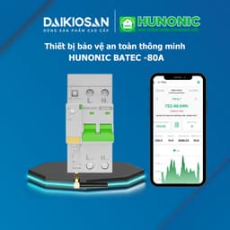 Aptomat Wifi Chống Giật Thông Minh Hunonic Batec, Thiết Bị Bảo Vệ An Toàn Điện 3
