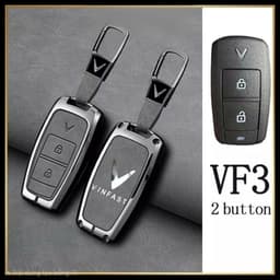 Vỏ Bọc Bảo Vệ Chìa Khóa Ô Tô Vinfast VF3 Chất Liệu Hợp Kim Cao Cấp Bảo Vệ Chìa Khóa Bảo Vệ Ốp Khoá 6