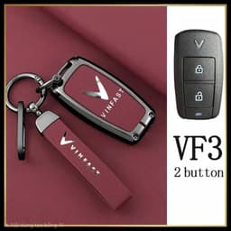 Vỏ Bọc Bảo Vệ Chìa Khóa Ô Tô Vinfast VF3 Chất Liệu Hợp Kim Cao Cấp Bảo Vệ Chìa Khóa Bảo Vệ Ốp Khoá 3