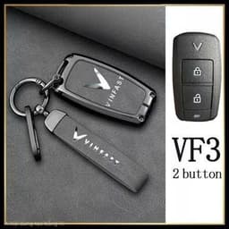 Vỏ Bọc Bảo Vệ Chìa Khóa Ô Tô Vinfast VF3 Chất Liệu Hợp Kim Cao Cấp Bảo Vệ Chìa Khóa Bảo Vệ Ốp Khoá 5