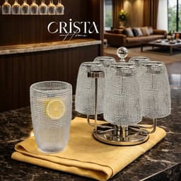 Giá úp cốc xoay 360 độ để bàn inox 304, 15 x 22.5 x 25CM, TEWA 80064 6
