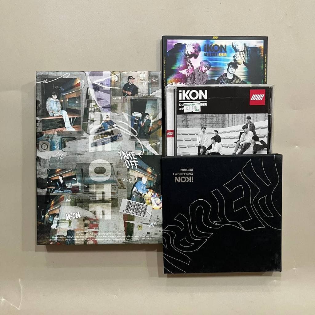 Album iKON secondhand chính hãng – Kpop album cũ