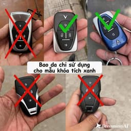 Vỏ Bọc Bảo Vệ Chìa Khóa Ô Tô Vinfast VF6 VF7 VF8 VF9 Chất Liệu Hợp Kim Cao Cấp Bảo Vệ Chìa Khóa Bảo Vệ Ốp Khoá 9