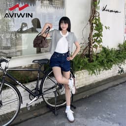 [AVC001] [Tặng kèm Tất] Giày Sneaker Thể Thao AVIWIN AviClassic AVC 001 Unisex Nam Nữ Đế TPR Cao 4cm 8