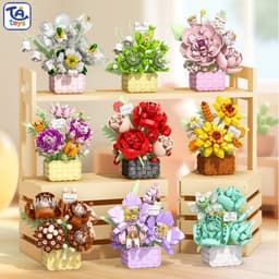 Đồ Chơi Lắp Ghép Hoa Hồng & Các Loài Hoa 200+ Chi Tiết – Mô Hình Hoa Trang Trí Đẹp – TATOYS 1