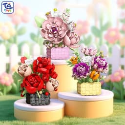 Đồ Chơi Lắp Ghép Hoa Hồng & Các Loài Hoa 200+ Chi Tiết – Mô Hình Hoa Trang Trí Đẹp – TATOYS 2