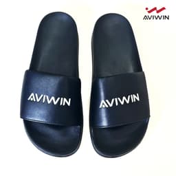 [D001] Dép Quai Ngang AVIWIN AviSoft D001 màu đen chất liệu EVA êm chân đế giày chống trơn trượt 8