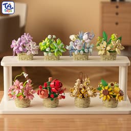 Đồ Chơi Lắp Ghép Hoa Hồng & Các Loài Hoa 200+ Chi Tiết – Mô Hình Hoa Trang Trí Đẹp – TATOYS 7