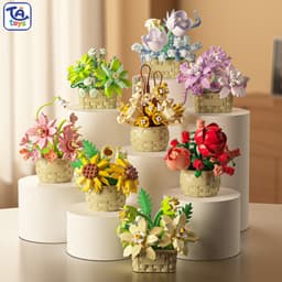 Đồ Chơi Lắp Ghép Hoa Hồng & Các Loài Hoa 200+ Chi Tiết – Mô Hình Hoa Trang Trí Đẹp – TATOYS 6