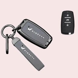 Vỏ Bọc Bảo Vệ Chìa Khóa Ô Tô Vinfast Limo Green, VF5, Herio Green Chất Liệu Hợp Kim Cao Cấp Bảo Vệ Chìa Khóa 3