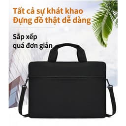 Túi xách công sở 17 inch - Túi laptop chống nước siêu bền, thiết kế tối giản, đựng tài liệu tiện, đi làm chuẩn vibe 3
