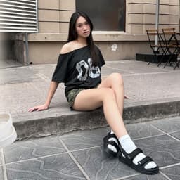 [S001] Dép sandal quai dù Aviwin Flow 1 S001 siêu nhệ siêu êm cho học sinh sinh viên đế cao 3cm 9