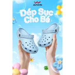 [AVILUX01] [CÓ SIZE TRẺ EM] DÉP SỤC NAM NỮ AVIWIN AVILUX01,Chất liệu EVA Siêu Êm Bảo hành chính hãng 9