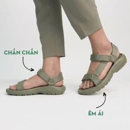 [S004] Dép Sandal Đúc Nguyên Khối EVA Nam Nữ AVIWIN Đế Êm Chống Trượt Khóa Dán Size 30-45 8
