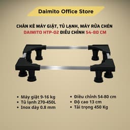 Chân kê máy giặt DAIMITO dùng cho máy giặt, tủ lạnh Electrolux, SamSung, Panasonic, Toshiba 3