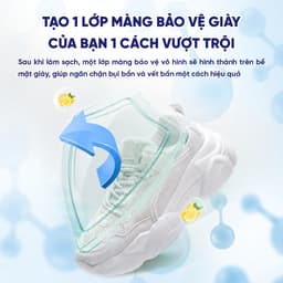 Chai xịt vệ sinh giày Sneaker Geto, Xịt vệ sinh giày xịt làm sạch giày dạng bọt xịt khử mùi hôi giày 6