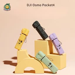 [SẴN] Ốp Silicon Cho DJ.I Os.mo Poc.ket 4 Tay Cầm Máy Ảnh Gimbal Cầm Tay Vỏ Chống Trầy Xước Vỏ Bảo Vệ Mềm Nắp Ống Kính 6