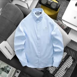 Áo sơ mi tay dài nam [P.o.l.o] chất vải oxford cotton form suông bigsize 110kg - 3bros sơ mi công sở 6