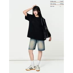 Áo Thun BOXY Local Brand VEQISTU "Áo Thun Trơn ", Áo Thun Boxy Form Rộng Unisex Nam Nữ 250Gsm Cotton 2