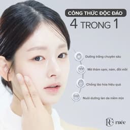 Kem Nám Ban Đêm RUÉE Mela Cream 50ml – Mờ Nám, Tàn Nhang, Thâm Sạm, Đều Màu Da, Dưỡng Ẩm Phục Hồi 7