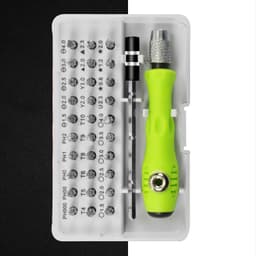 Bộ Tô Vít Đa Năng 32 Chi Tiết Nhỏ Gọn, Dùng Để Sửa Chữa Các Đồ Điện Tử, Máy Tính, Chất Liệu Thép Không Gỉ 8