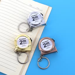 Thước Cuộn Mini 2m PROBON Móc Khóa Cao Cấp - Thước Kéo Thép Bỏ Túi Chính Xác, Thiết Kế Sang Trọng & Bền Bỉ VINBEO-[AL06] 2