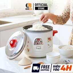 Nồi cơm điện Kim cương 1.2L nấu cho 2 đến 3 người ăn chính hãng bảo hành 12 tháng, 3
