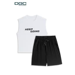 Bộ tanktop nam DGC Chất vải co giãn mềm mại, form dáng rộng thoải mái năng động - SATTBBD301M-S 9