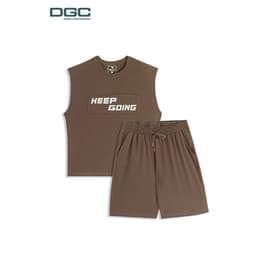 Bộ tanktop nam DGC Chất vải co giãn mềm mại, form dáng rộng thoải mái năng động - SATTBBD301M-S 6