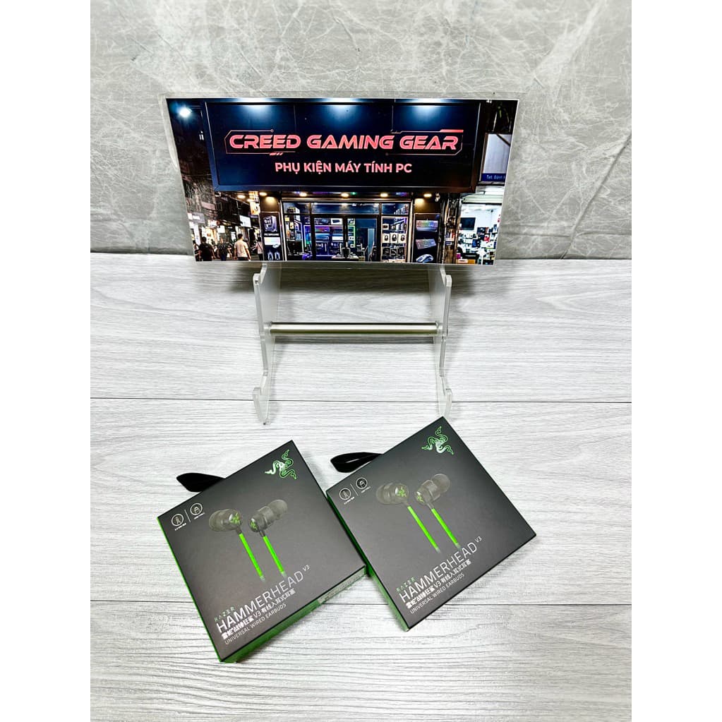 Tai nghe In-ear Razer Hammerhead V3 Wired - Hàng chính hãng