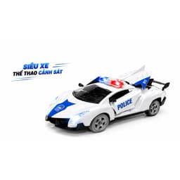 Xe cảnh sát thể thao 911 – siêu xe mở cánh cực ngầu cho bé 3